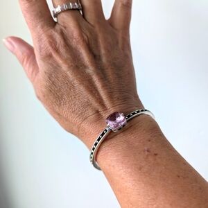 Brighton Pink and Silver Bracelet